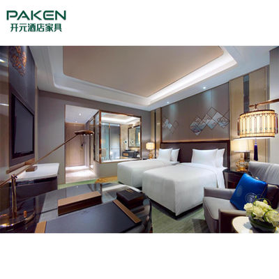 Mobília de 4-5 estrelas luxuosa do quarto de hóspedes do hotel com grupos de sala de visitas